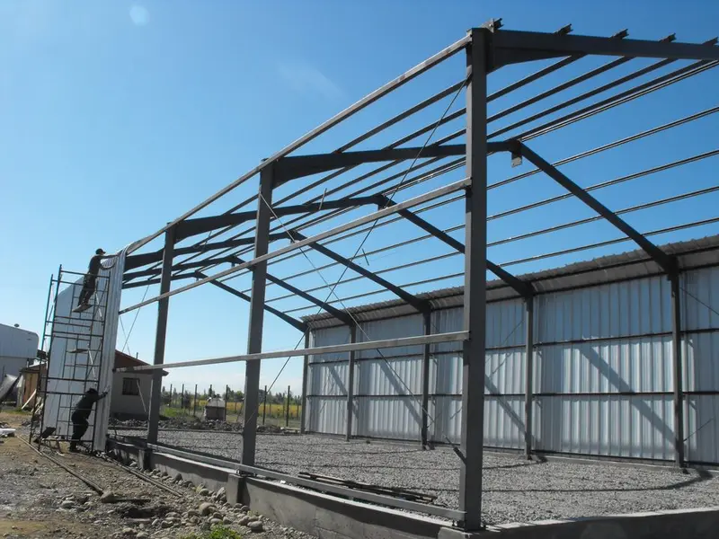Obra de Project Metal: estructuras metálicas en taller o faena