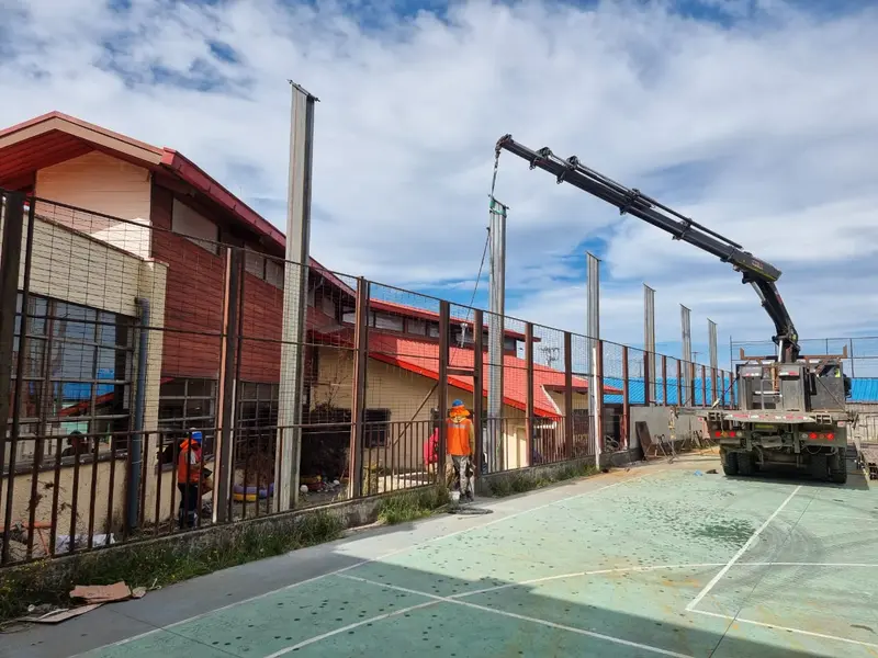 Obra de Project Metal: estructuras metálicas en taller o faena